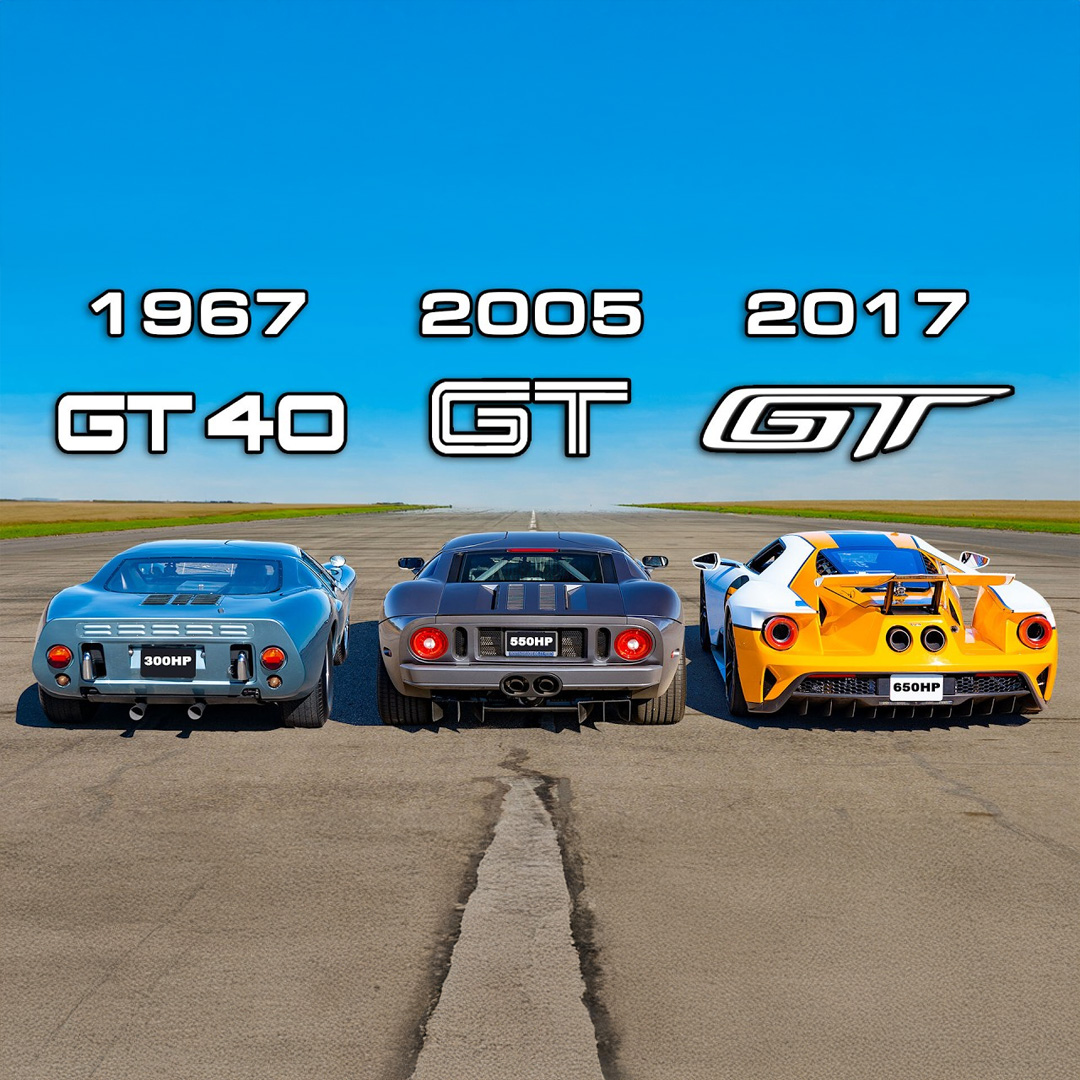 That GT40 is seriously special! Which Ford GT are you taking?