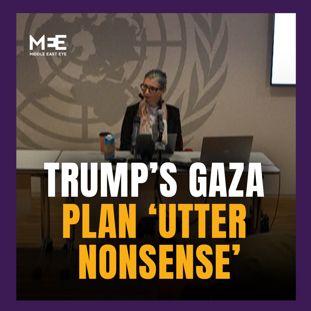 UN special rapporteur and human rights lawyer Francesca Albanese on Wednesday slammed US President Donald Trump’s proposal to have the US take control of Gaza for the foreseeable future.
