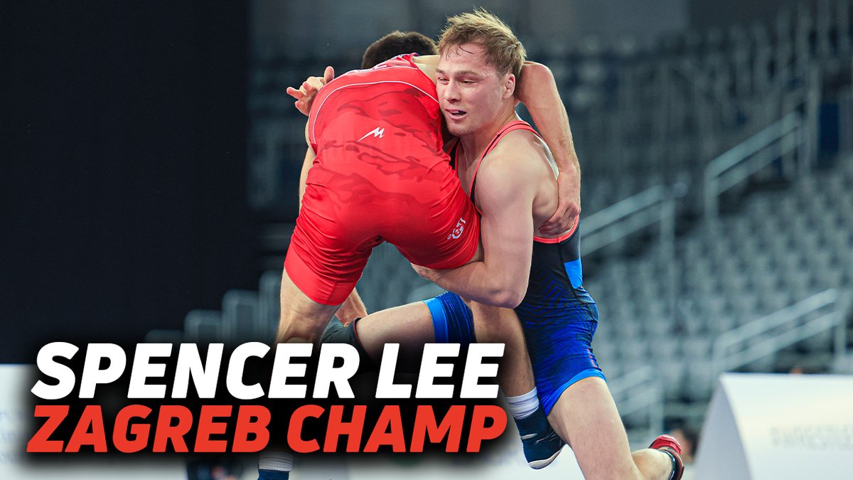Spencer Lee Wins 2025 Zagreb Open Wrestling Gold