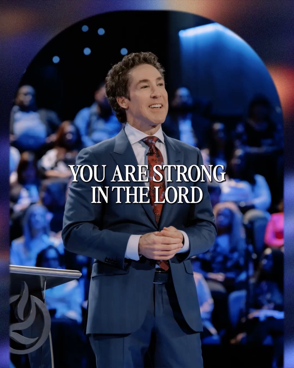 Declare today, “I have the favor of God. I can do all things through Christ. I am strong in the Lord. No weapon formed against me will prosper. I will defeat this giant." Be inspired by this message from Joel, "You Are Very Powerful".
