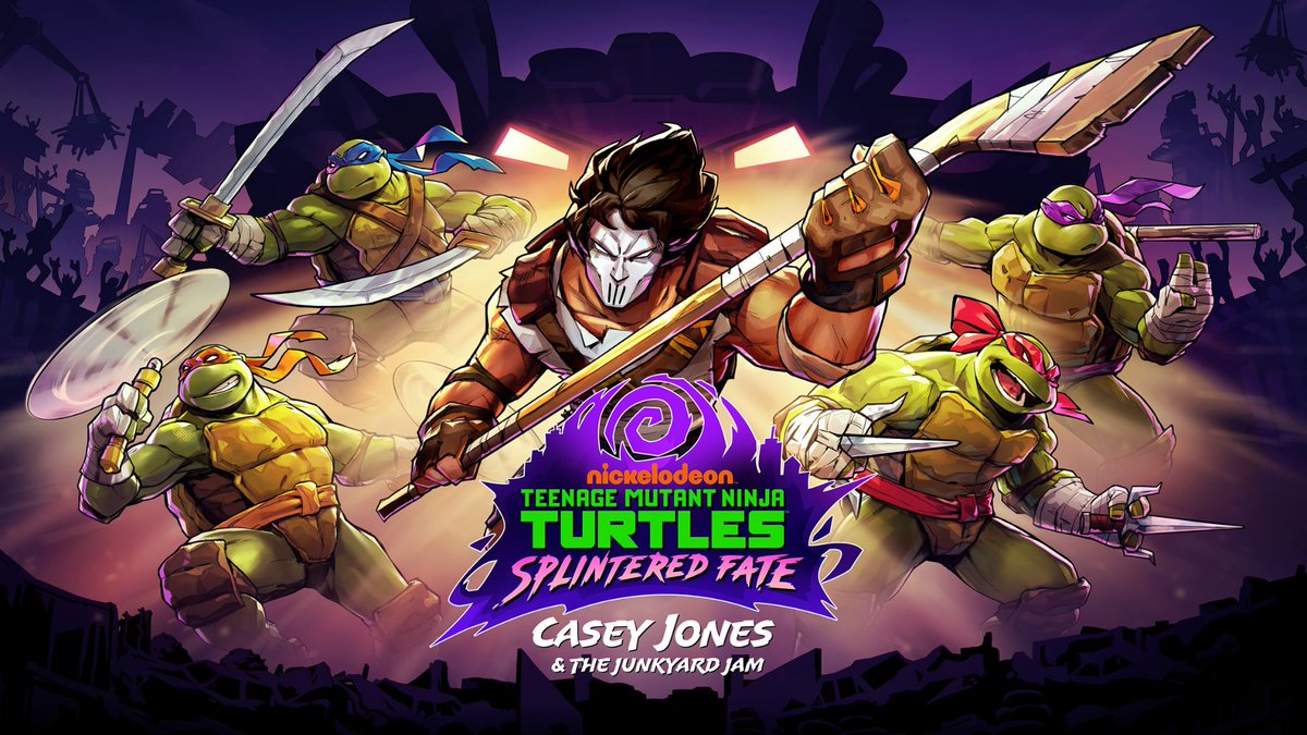Casey Jones joins the fight in this fast-paced, action-packed DLC for Teenage Mutant Ninja Turtles: Splintered Fate 🏒🐢🐢🐢🐢🐀 Master Casey's hard-hitting moves, and team up with the Turtles in co-op to take on the Punk Frogs!