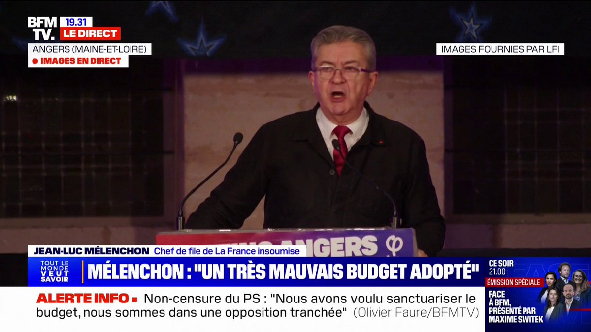 Jean-Luc Mélenchon: "Il est immoral d'être milliardaire"