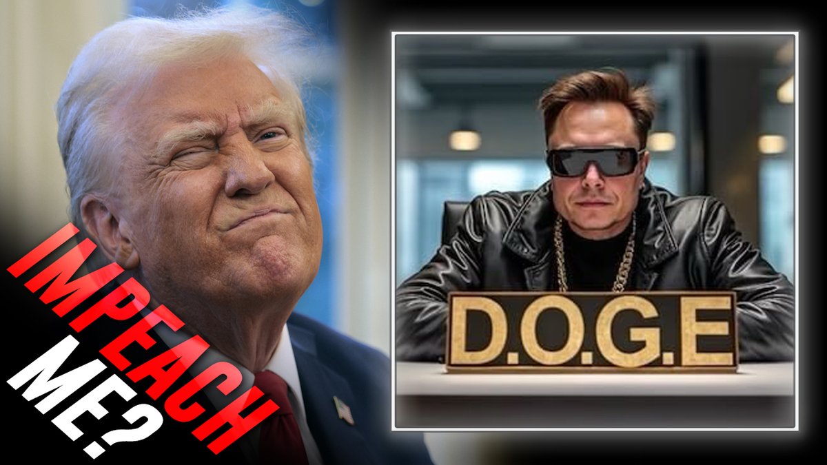BREAKING: Panicked Democrats File Articles Of Impeachment Against President Trump In Desperate Attempt To Stop DOGE Bringing Down The Deep State! » LIVE X STREAM: