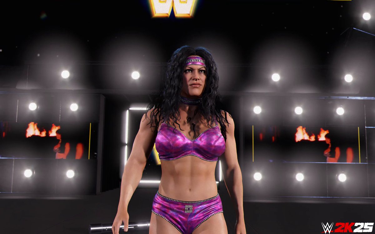 Breaking barriers and kicking down doors—The Ninth Wonder of the World has arrived! 💪 👑 #FirstLook #WWE2K25 Chyna
