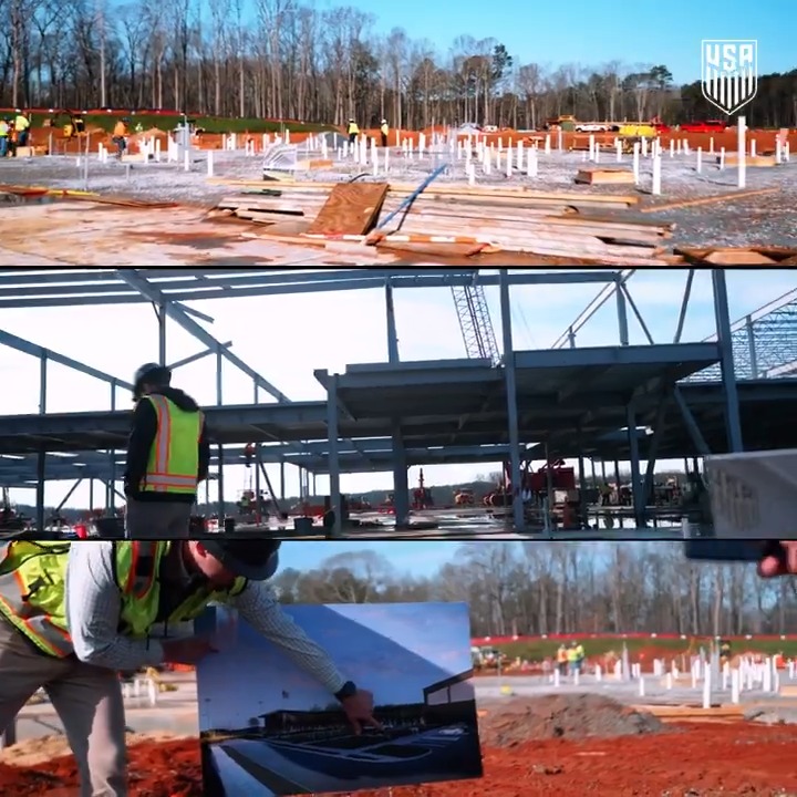 Checking in on the Arthur M. Blank U.S. Soccer National Training Center 👀 U.S. Soccer 🤝 The The Home Depot