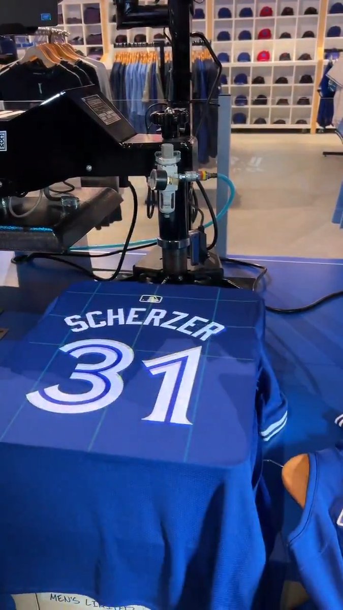 Number 31 for YOUR Toronto Blue Jays: Max Scherzer 👀 Now available at Jays Shop!