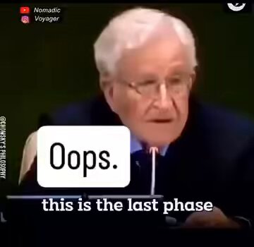 Israel is the last phase of European Colonialism.- Noam Chomsky.