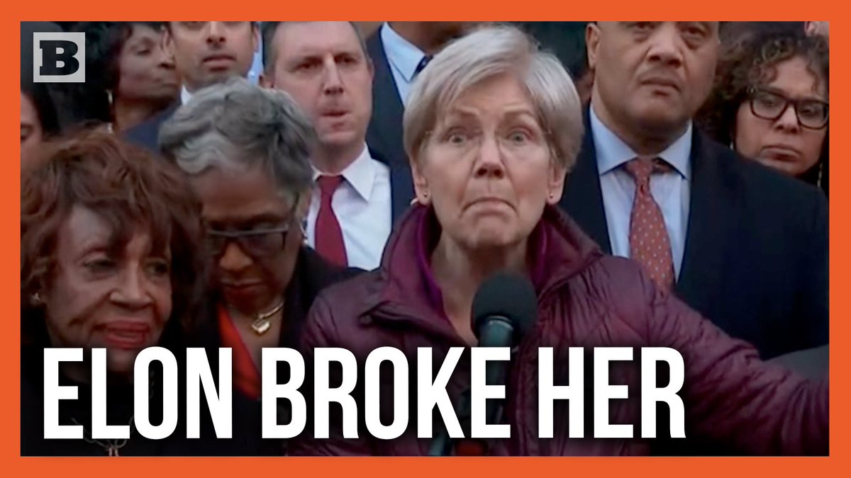 Senator Elizabeth Warren (D-MA) name-dropped Elon Musk 20+ times during the course of a 4.5-minute-long speech, as she railed against his efforts at @doge to clean up the deep state.