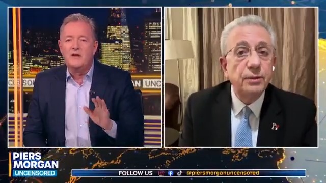 "I'm going to ask you one more time... was what Hamas did on October 7th a crime, yes or no?" 📺 Piers Morgan | Mustafa Barghouti @Mustafa_Barghouti