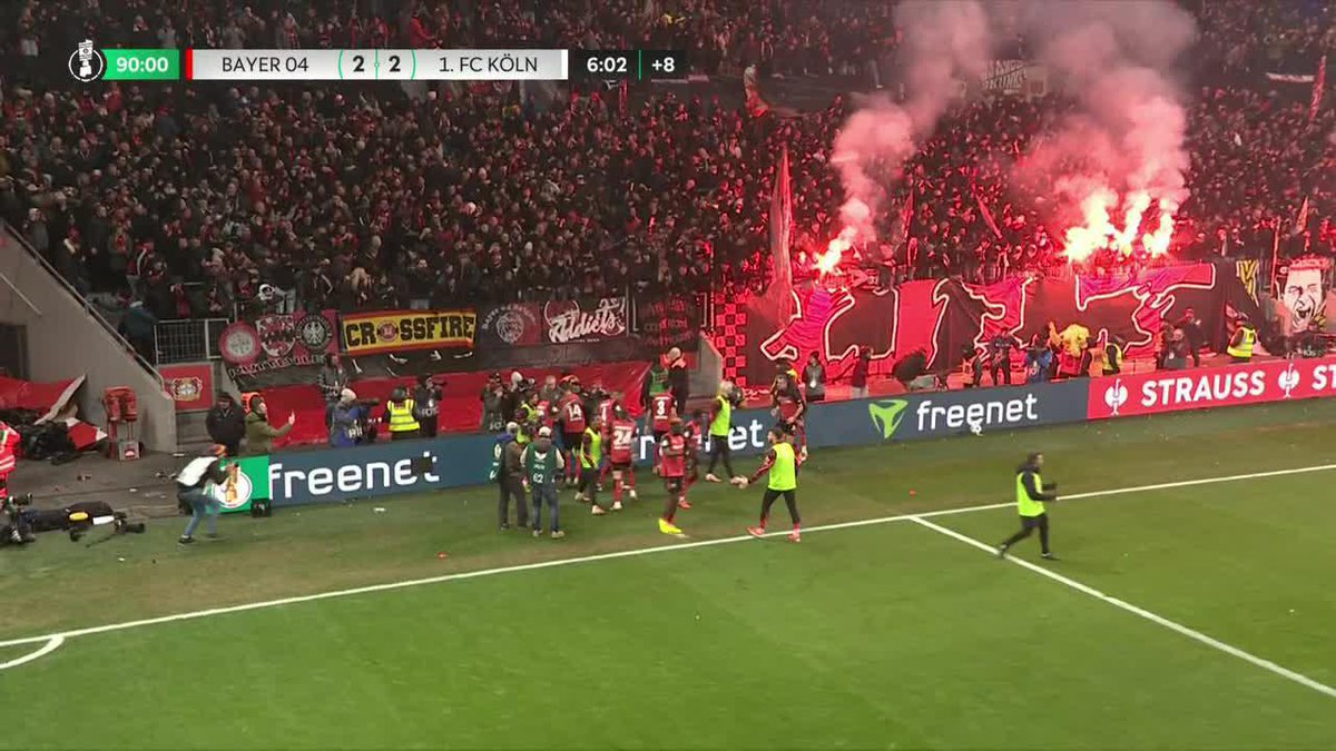 BAYER NEVERLUSEN!!!! THEY TIE IT IN THE 96TH MINUTE!! UNREAL SCENES COMING OUT OF LEVERKUSEN!! THEY HAVE LIFE!! 🔥🔥🔥