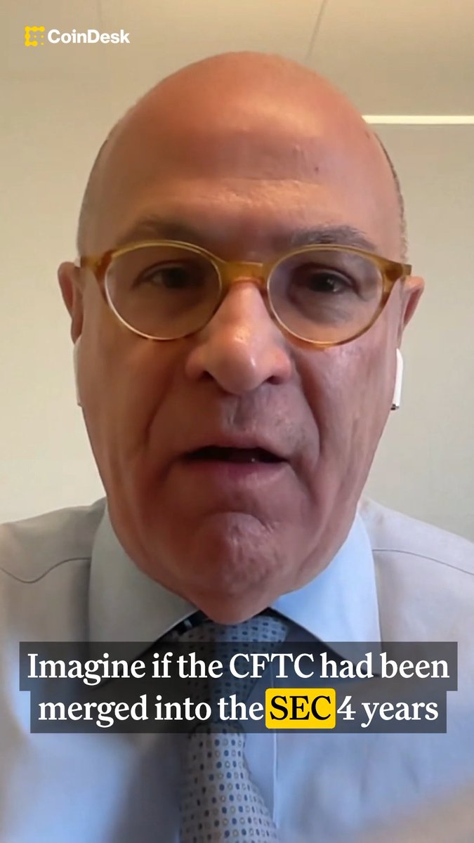 A potential merger between the SEC and the CFTC is being discussed again as Department of Government Efficiency looks to cut spending. Former CFTC chair Chris Giancarlo explains why there is " very little to be achieved" by merging the agencies in terms of taxpayer savings. Watch the full livestream here: