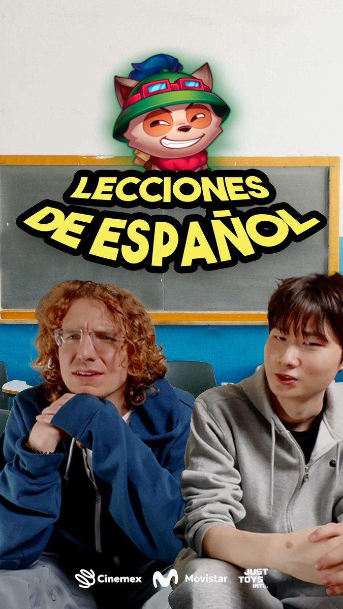 Regaliz (Licorice) y El Santo (LYON Saint) aprendiendo español gracias a la Liga de las Leyendas. #LTA #SomosLAN