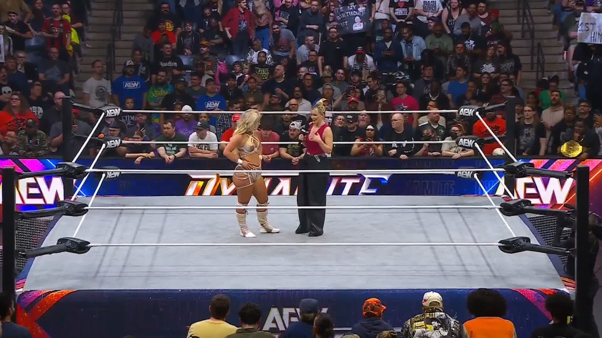 The AEW Women's World Champion has had enough of this "performance" from Timeless Toni Storm! Watch #AEWDynamite LIVE on TBS Network & HBO Max Sports #TimelessToniStorm | Queen Aminata クィーンアミナタ | Art
