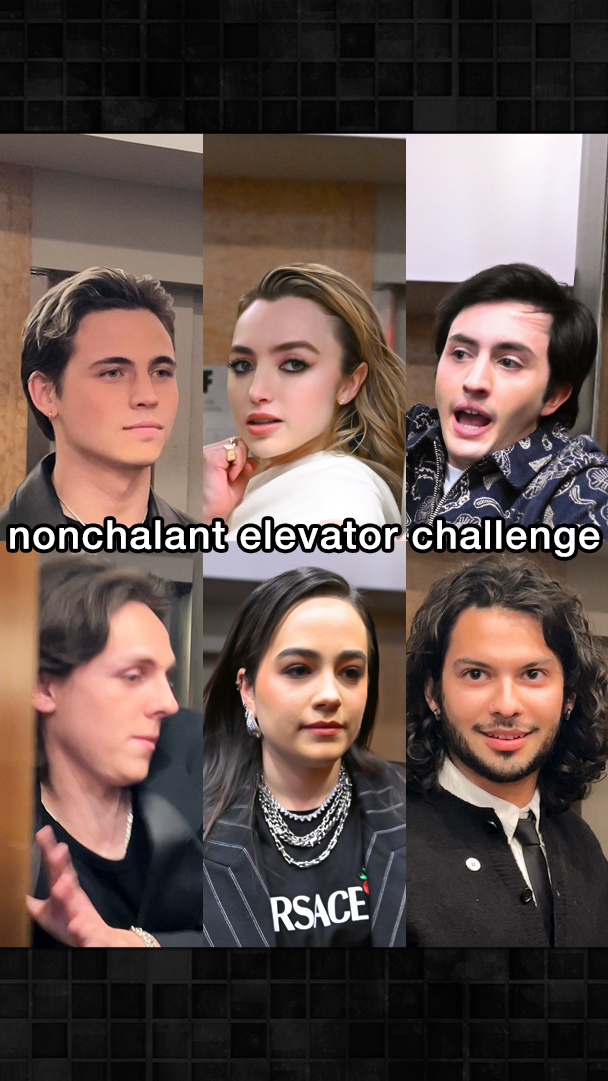 Nonchalant Elevator Challenge w/ the cast of Cobra Kai #FallonTonight