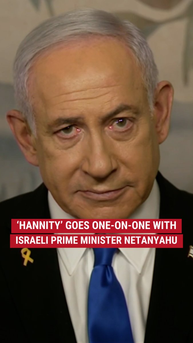 WATCH: Israeli Prime Minister Benjamin Netanyahu tells Sean Hannity 🇺🇸 in an exclusive interview what President Trump's return to the White House means for curbing Iran's aggression.
