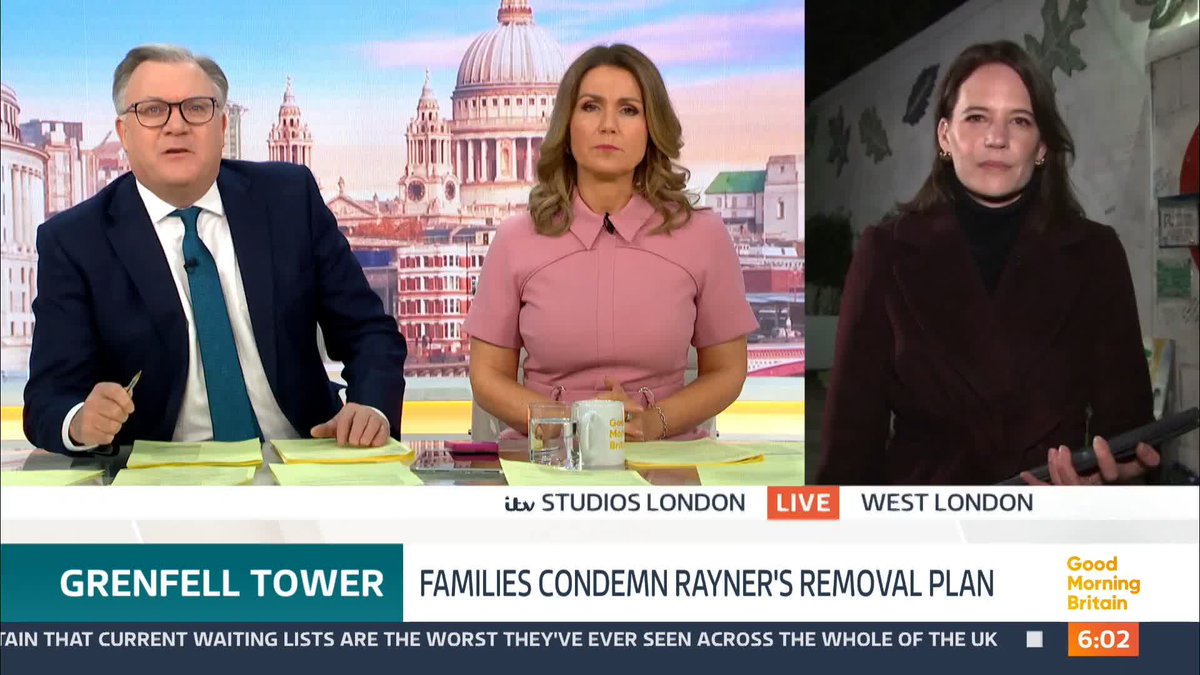 Deputy Prime Minister Angela Rayner has been accused of ignoring bereaved families of the Grenfell Tower fire after she told them that the block of flats would be demolished. The decision has been branded by some relatives and survivors as “disgraceful and unforgivable”.