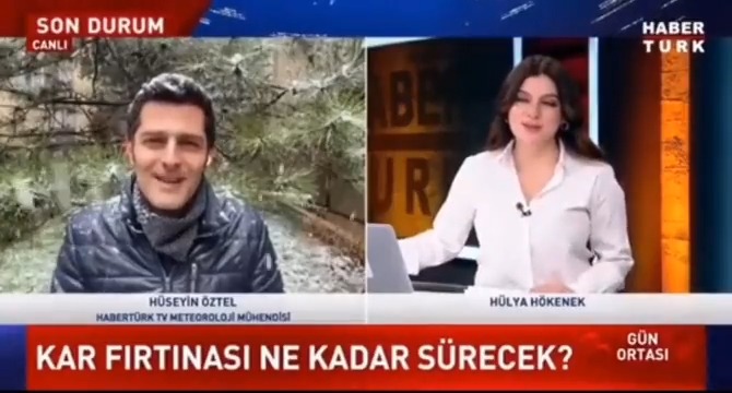 TV tarihinin en tatlı iltifatlaşması;