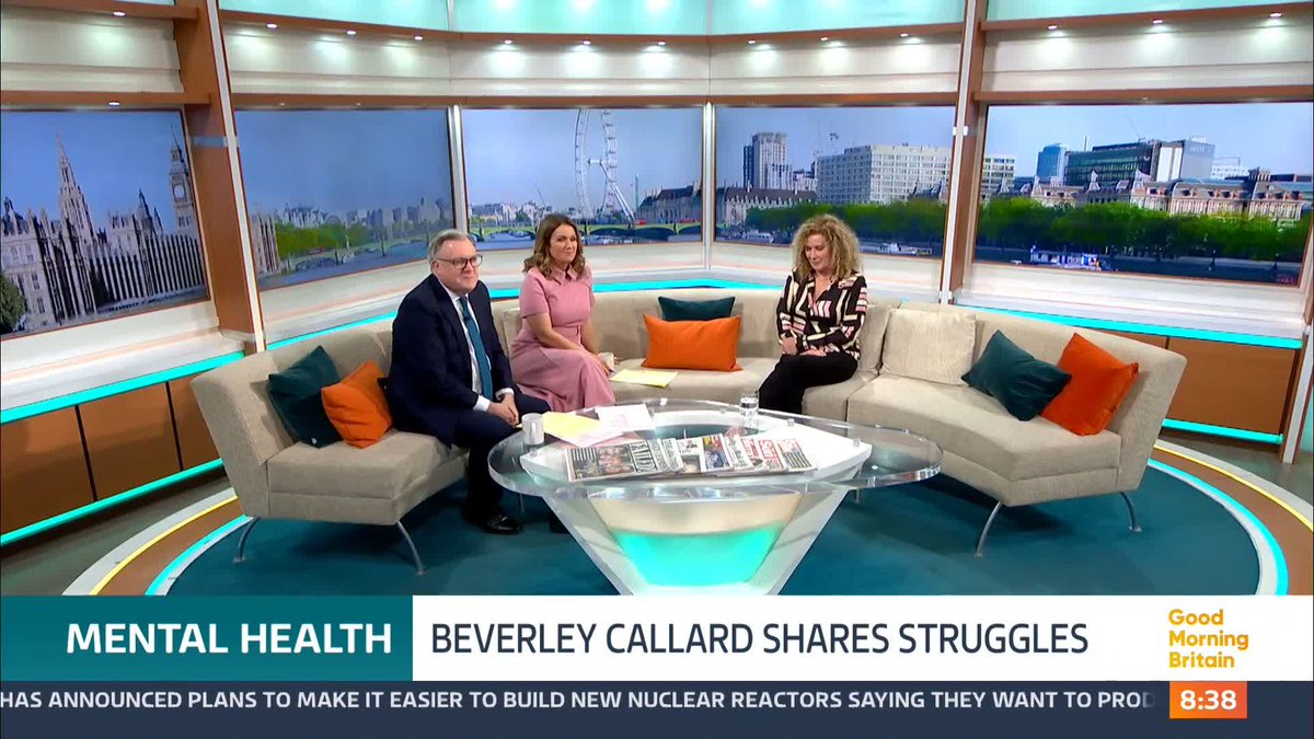 'We have 8.6 million people on antidepressants in this country' Last week, former Corrie star Beverley Callard opened up on social media after experiencing what she describes as a dip in her mental health.