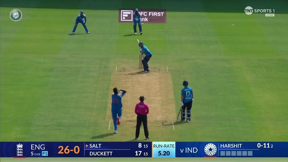 Maybe Harshit IS only a part-timer 🤔 📺 Watch #INDvENG on TNT Sports &amp; discovery+ UK