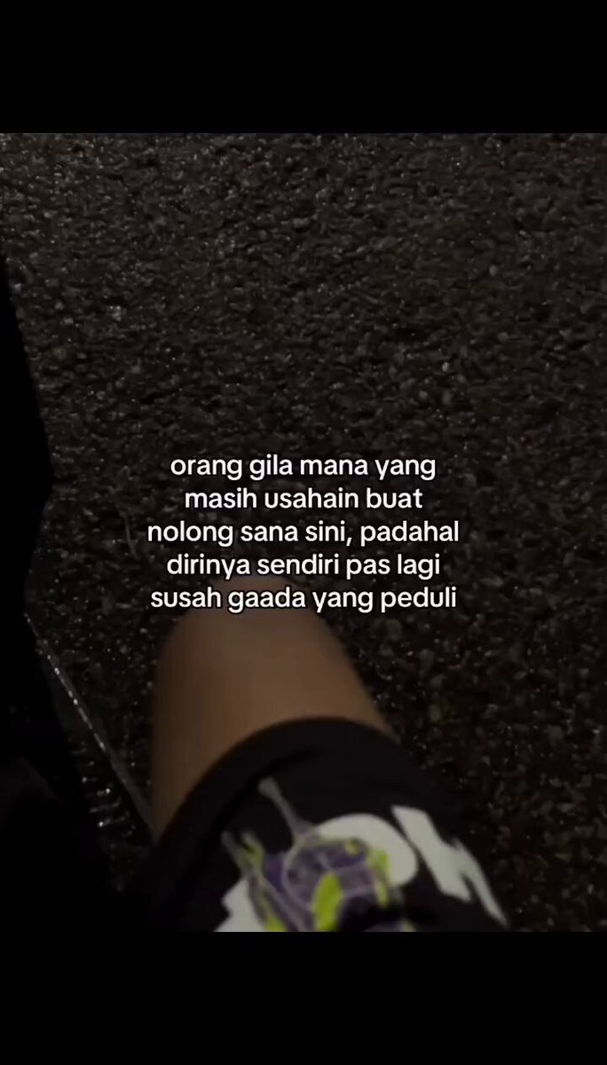 Orang gila mana yang kayak gini?