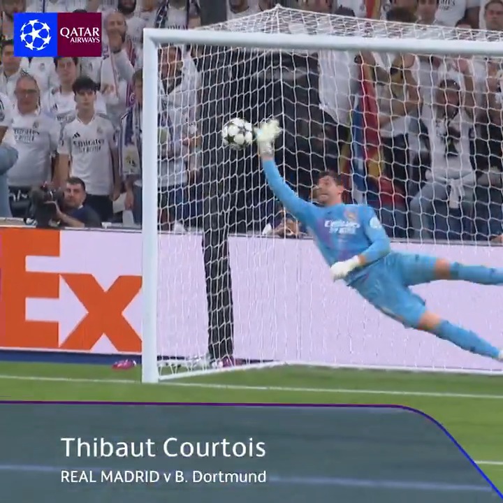 Elite league phase saves ⛔🧤 Which was the best? @QatarAirways | #LetsFly