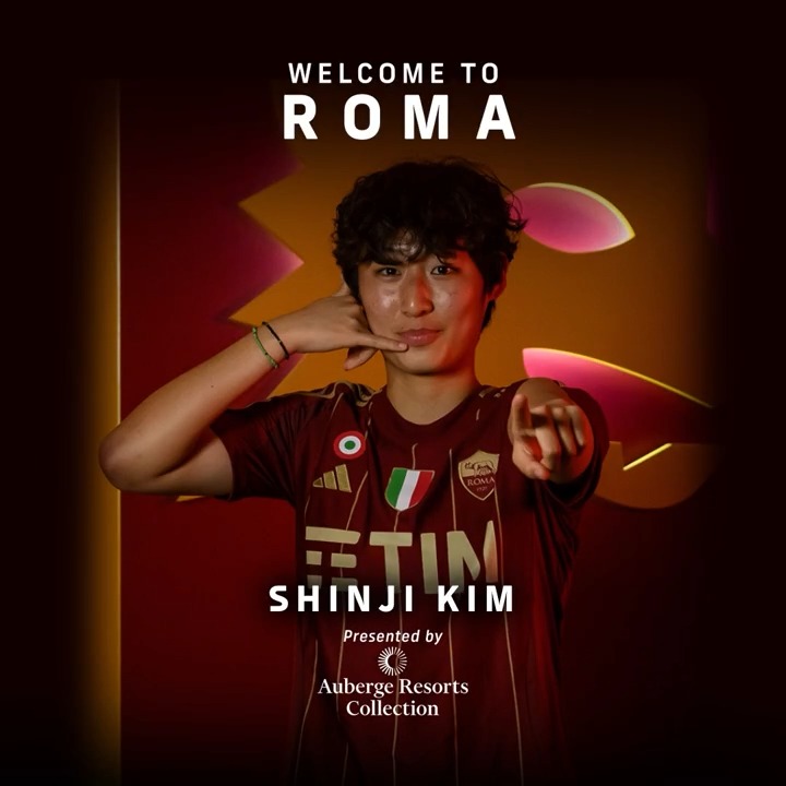 🤝 Benvenuta alla Roma, Shinji Kim! 🇰🇷 #ASRomaFemminile