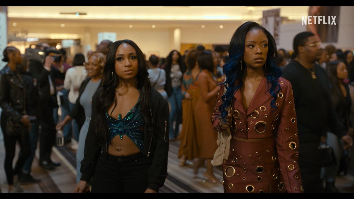 It's getting heated! #BeautyInBlack returns March 6! 🍿