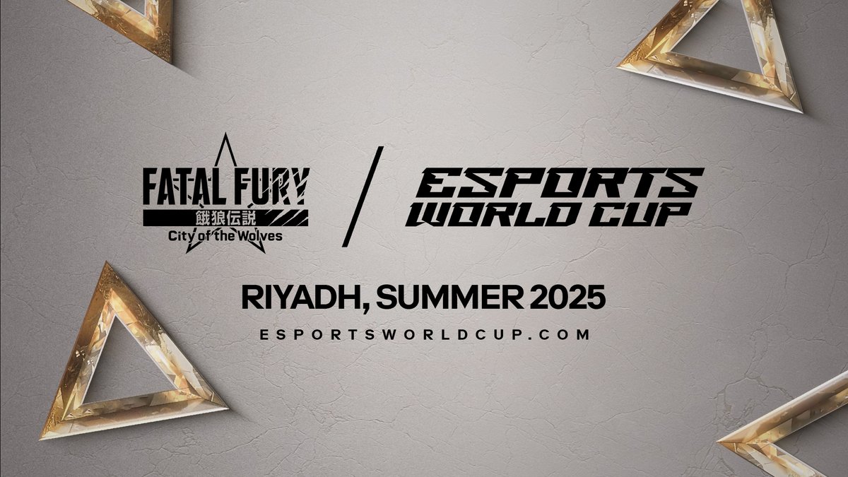A new title joins the ring 👊 Welcome FATAL FURY: City of the Wolves to #EWC2025! KOF STUDIO SNK GLOBAL