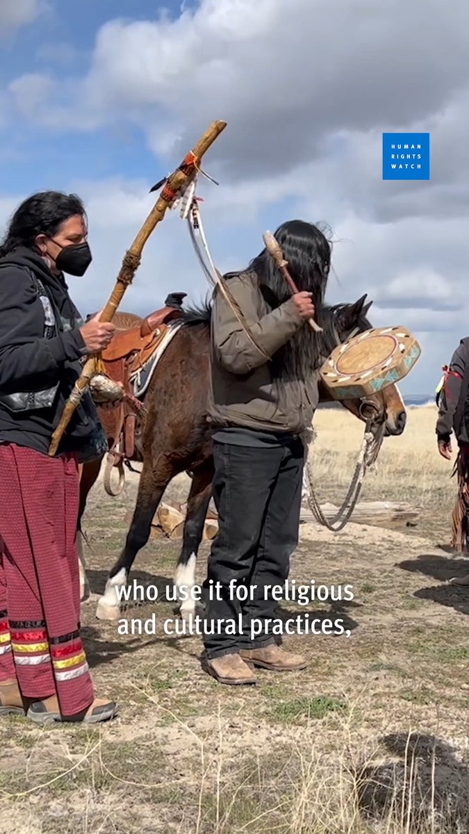 An outdated mining law from 1872 allows US companies to claim mineral rights on most federally owned land, much of which was taken from Indigenous people. A new report from HRW and the ACLU shows how the US government’s decision to permit Lithium Americas to mine at Thacker Pass in Nevada violated Indigenous peoples' rights. Learn more: