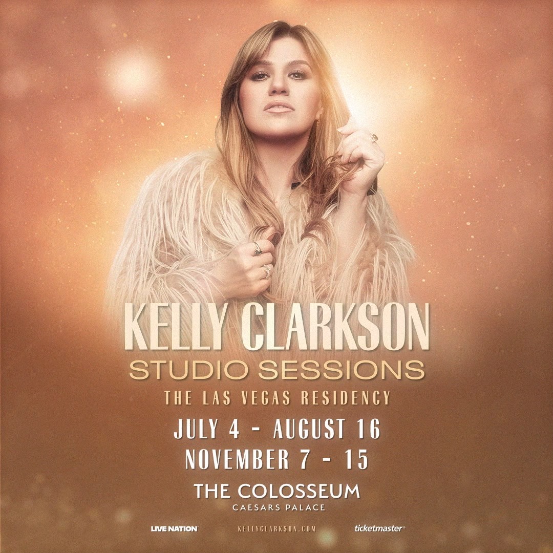 “I’m so excited to be back in Vegas! We’re bringing the studio to the stage this time with ‘Studio Sessions!’ See y’all there!” - Kelly Clarkson. GRAMMY Award-winning global superstar Kelly Clarkson is returning to Las Vegas with a new residency at The Colosseum. Kelly Clarkson: Studio Sessions - The Las Vegas Residency will kick off Friday, July 4, 2025, with 18 performances scheduled through November 15, 2025. ⏰ Caesars Rewards presale: Feb. 10 @ 10 a.m. PT 🎟️ on sale Feb. 14 @ 10 a.m. PT:
