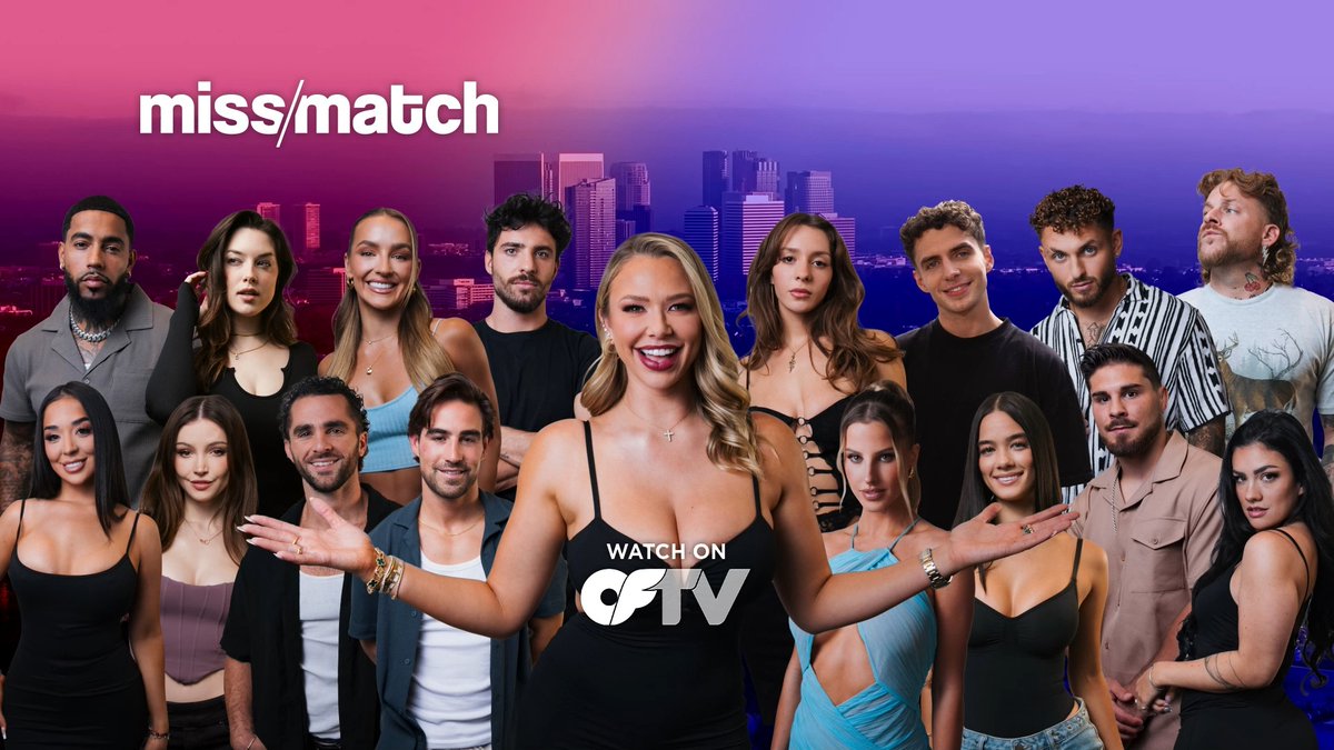 Dating is hard. 💔 Streaming #MissMatch is easy! 🤩 A new season of unforgettable blind dates is here... 📺 Tune in free: