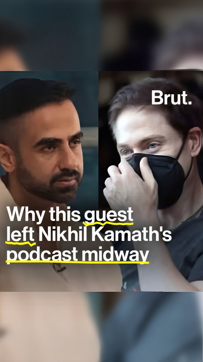 American entrepreneur Bryan Johnson walked out of Nikhil Kamath's podcast citing bad air quality. He later said, "I am unsure why India's leaders do not make air quality a national emergency." 🎥Nikhil Kamath