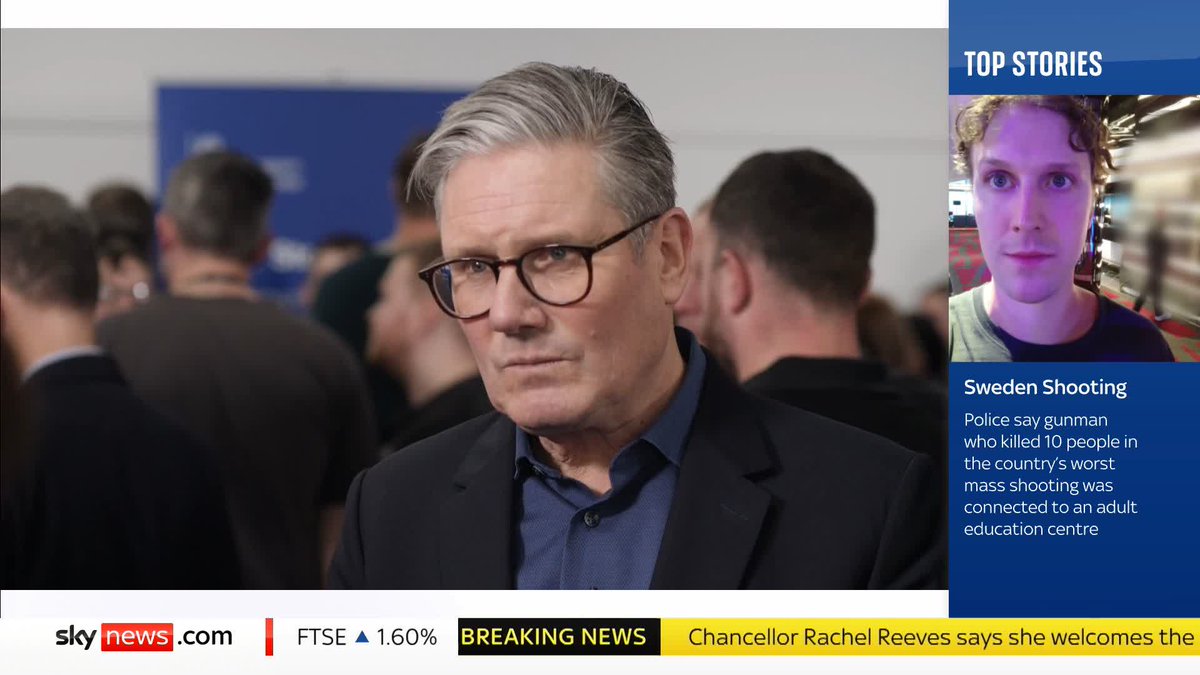 "We were never going to turn around the economy in just six or seven months" Sky's Beth Rigby asks Prime Minister Sir Keir Starmer if he is disappointed after The Bank of England slashed its forecast for economic growth. 📺 Sky 501, Virgin 602, Freeview 233 and YouTube