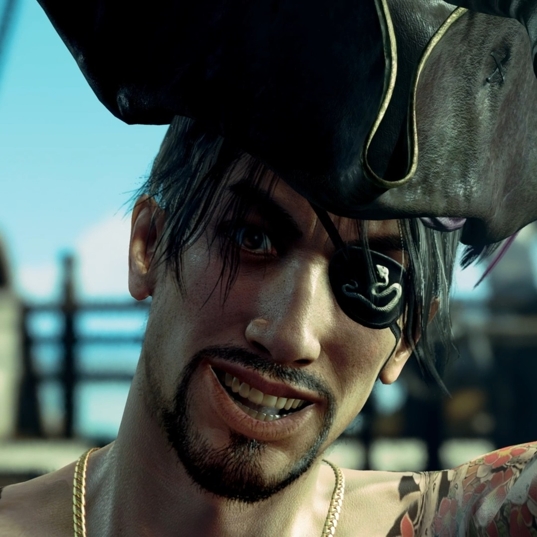 The Pirate King Raymond Law played by Samoa Joe has some words for Majima in this NEW Story Trailer🎬 Like a Dragon: Pirate Yakuza in Hawaii, sets sail on Feb 21st. Pre-order to add Ichiban &amp; Nancy to yer crew + 2 of Ichiban's iconic outfits!🐍