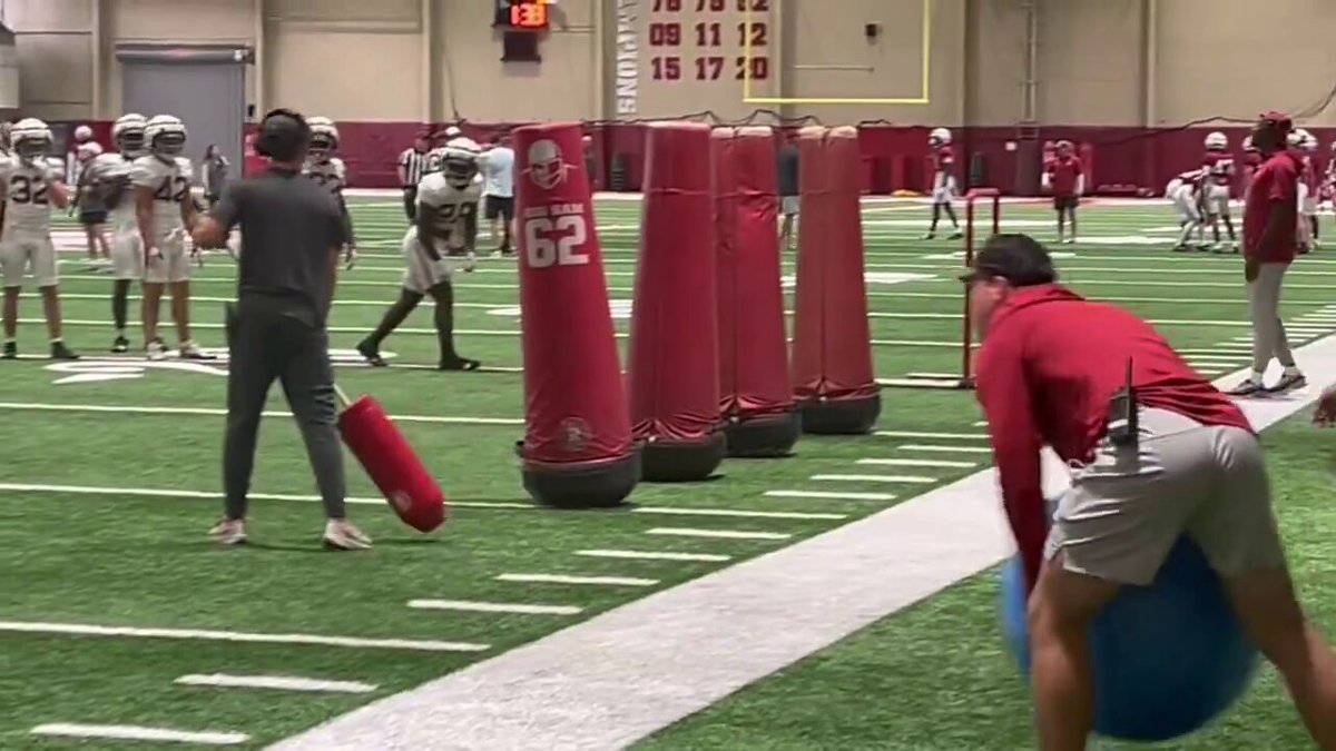 Alabama WR “Catch in Traffic + YAC” Drill 🚨