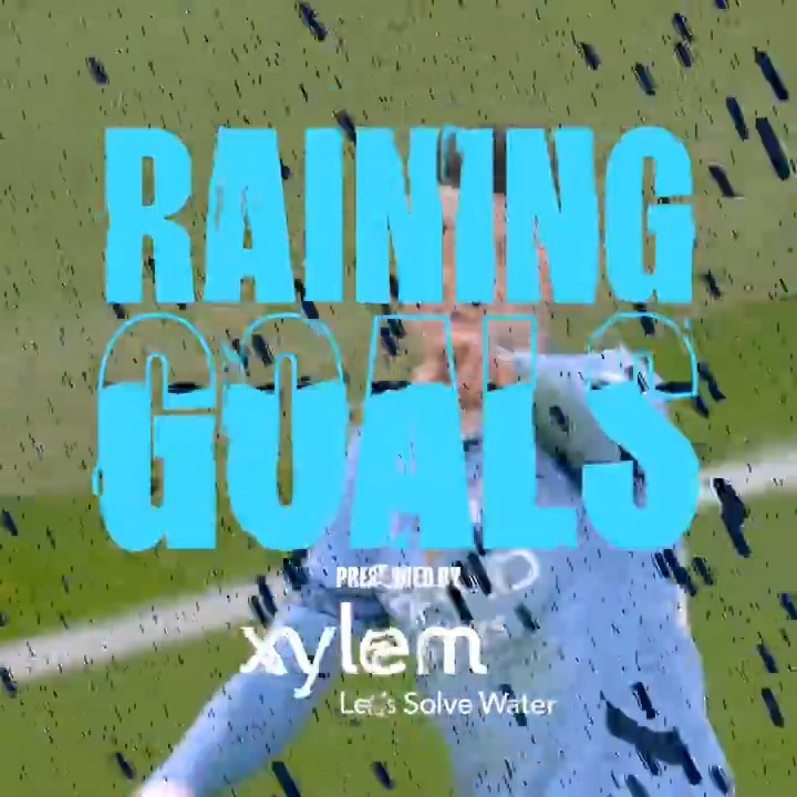 A round-up of our goals from the first month of 2025 📆⚽️ Brought to you by Xylem 🤝