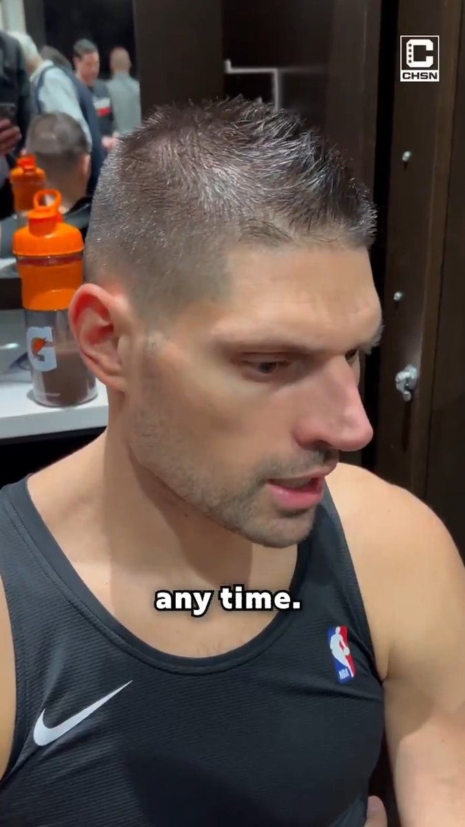 "It was very well deserved." Nikola Vucevic on Lonzo Ball's extension with the Bulls 👀 ⬇️