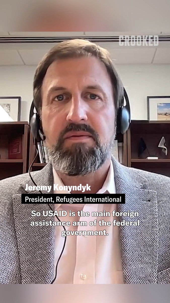 What is USAID, and why should you pay attention to Donald Trump and Elon Musk's attacks on it? Jeremy Konyndyk is at jeremykonyndyk.bsky.social explains. #CrookedMedia #AssemblyRequired #StaceyAbrams