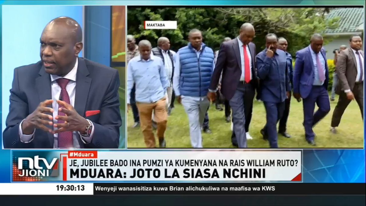 Wewe ungetaka mtu ambaye si Mkenya apige kura Kenya? Our army iko Somalia kutatua mambo ya Al Shabaab, na wewe umeenda kufungua mipaka. Where’s the thinking? ~ Jeremiah Kioni, Katibu Mkuu - Jubilee #Mduara Lofty Matambo Frederick Muitiriri