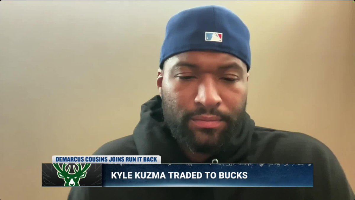 Boogie Cousins believes Giannis could leave Milwaukee if things don’t work out "As his teammate I learned there's always truth in his humor...if the Bucks don't work out, I could absolutely see him in Chicago." (🎥 Run It Back )