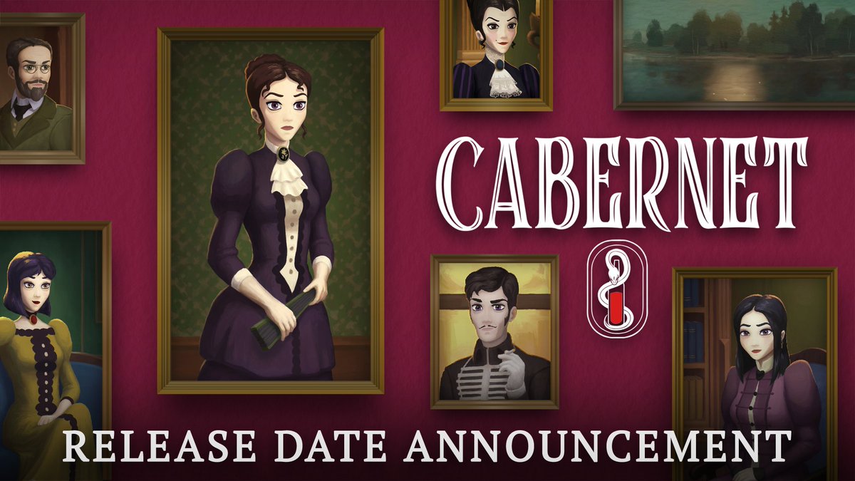🍷Cabernet by @Pintroverts launches Feb 20! Weigh your humanity against your thirst in this 19th century-inspired vampire RPG. 🩸Secure alliances with undead aristocrats 🦇Feed on both friend and foe 🩸Dare to find…love? Coming to PC, PlayStation, Xbox + Nintendo Switch.