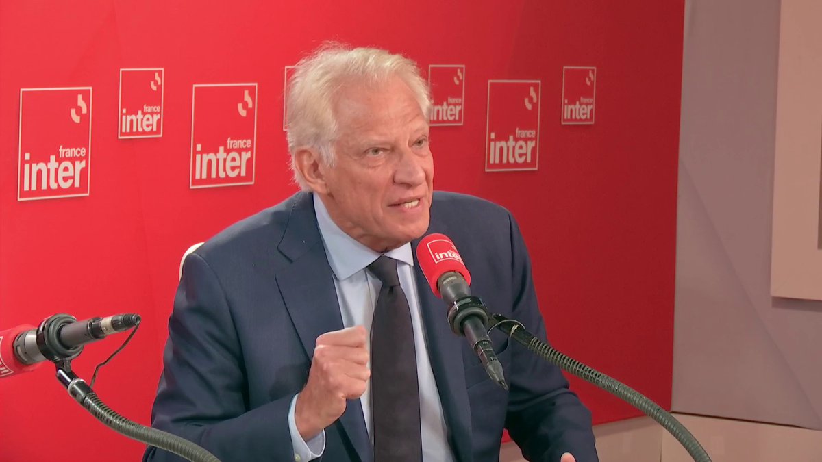 « L’idée de transformer Gaza en French Riviera c’est véritablement la logique néo-coloniale. Imaginez le Président Poutine tenir ce langage-là, que dirait-on ? » Dominique de Villepin 🇫🇷