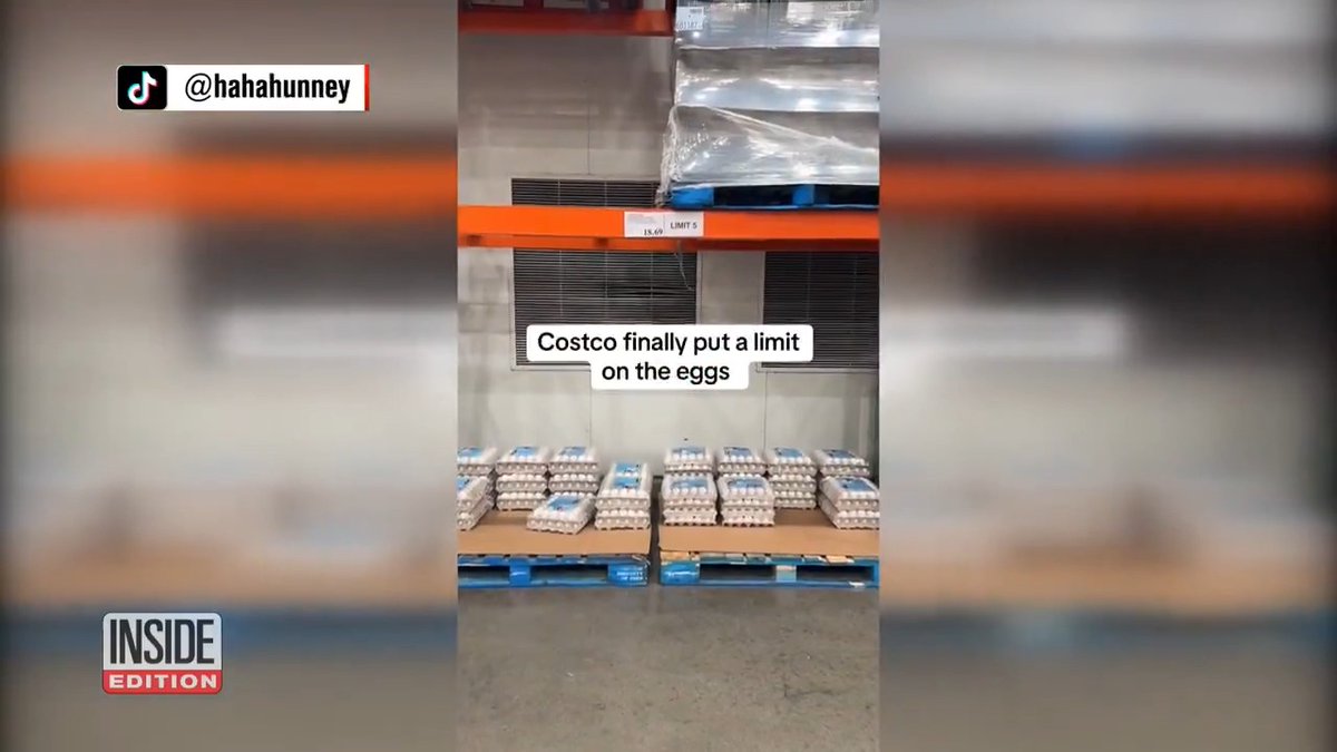 About 100,000 eggs were stolen from an egg distributor in Pennsylvania. It's the latest in the ongoing egg crisis that has seen the price of eggs skyrocketing.
