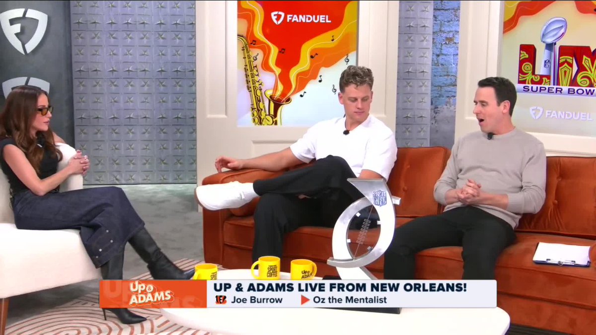 .Oz Pearlman has once again left Joey Burrow BEYOND perplexed 😳🤯🔊 Kay Adams Cincinnati Bengals | #RuleTheJungle