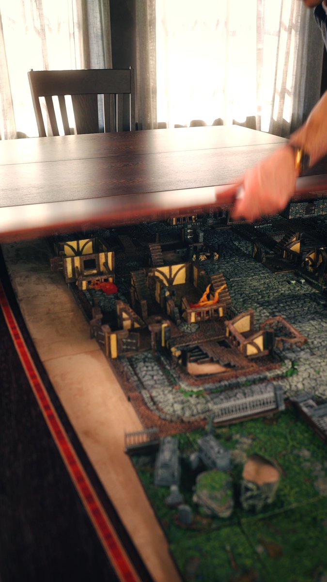 The Rogue Prophecy Gaming Table designed for unforgettable game nights and fine dining💎