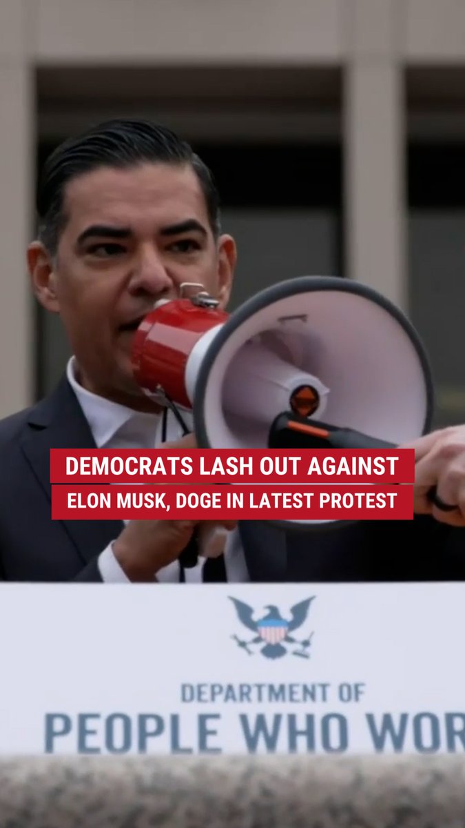 'WE WILL NOT SHUT UP': Democrats ramp up their protests against Elon Musk on Capitol Hill, hurling expletives and insults at the billionaire as DOGE aims to clean up government waste at USAID and other federal agencies.