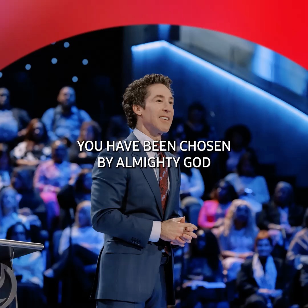 You are called, you are chosen, you are anointed. You’ve been chosen to live in this day. Believe that you are a barrier breaker, that you're a history maker. "You Are Very Powerful" from Joel!