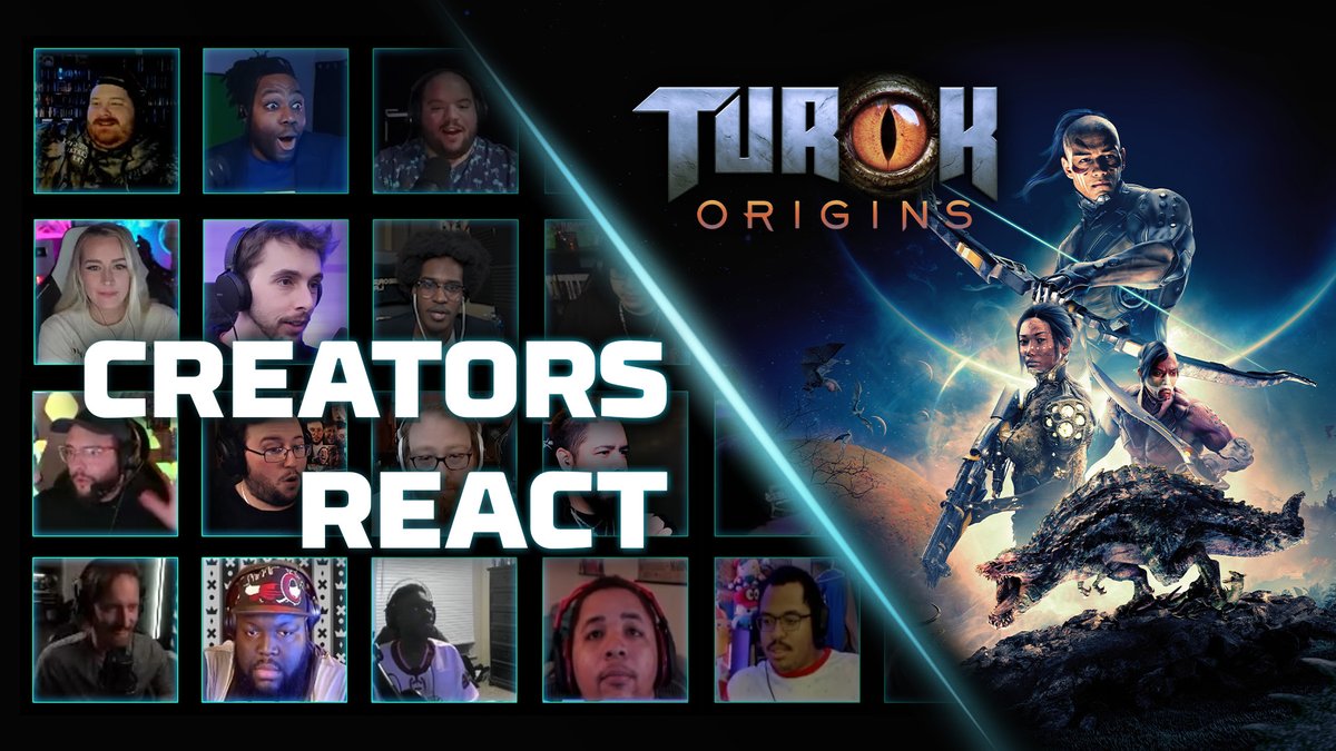 Our tribe celebrates the return of Turok! 🦖