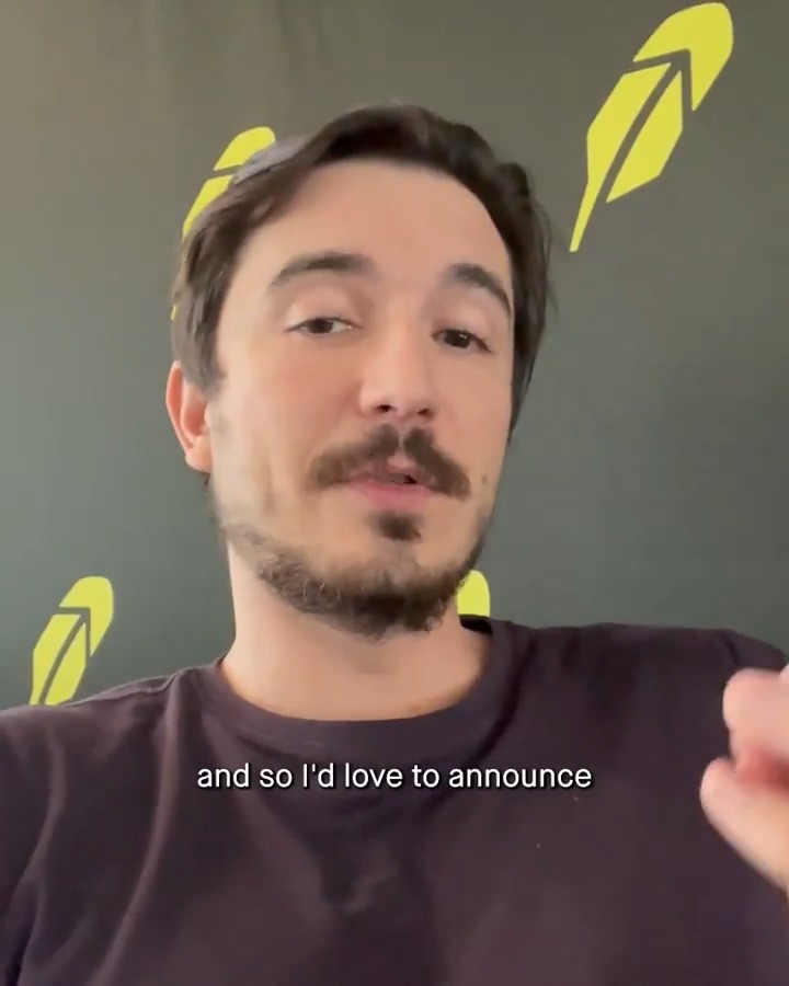 You heard it here first. Robinhood Markets is reporting Q4 and full year 2024 earnings live on video for the first time ever on Feb. 12 at 2pm PT here on X, Youtube and at RSVP to hear from Vlad Tenev and the team: