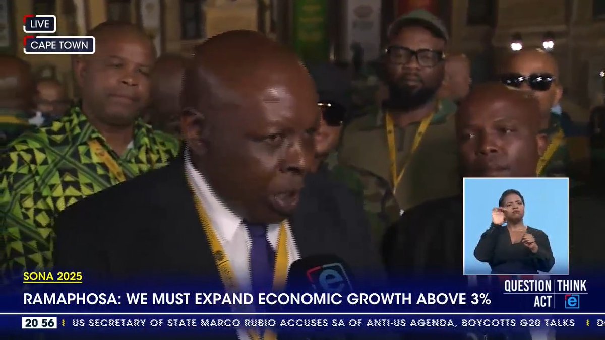 Dr John Hlophe from the MK Party responds to the #SONA2025 delivered by President Cyril Ramaphosa. Watch the proceedings on #eNCA channel #DStv403 #ThePeoplesSona2025